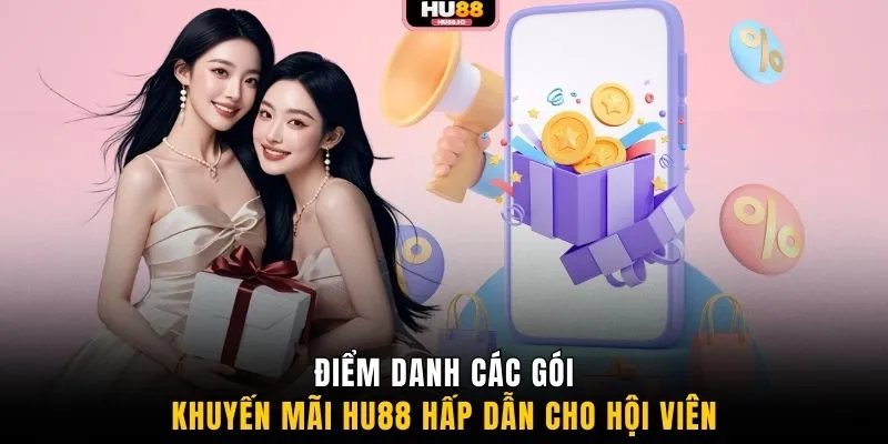 Điểm danh các gói khuyến mãi HU88 hấp dẫn cho hội viên